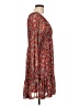 Assorted Brands Paisley Brown Casual Dress Size L - photo 4