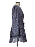City Triangles 100% Polyester Paisley Blue Casual Dress Size L - photo 4