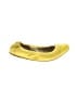 Coach Yellow Flats Size 9 1/2 - photo 1