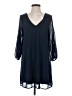 Lulus 100% Polyester Solid Blue Casual Dress Size S - photo 1