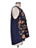 41Hawthorn 100% Polyester Blue Sleeveless Blouse Size L - photo 4