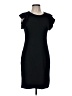 Lands' End Solid Black Casual Dress Size 6 - photo 1