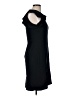 Lands' End Solid Black Casual Dress Size 6 - photo 4