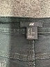 H&M 100% Cotton Black Shorts Size 14 - photo 3