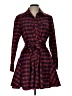 ChicMe Plaid Red Casual Dress Size L - photo 1