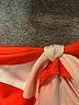 Unbranded Graphic Orange Swimsuit Top Size XL - photo 3