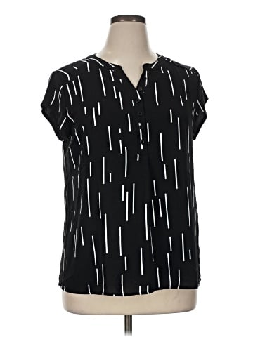 Monday Fun Short Sleeve Blouse (view 1)