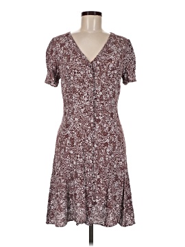 Madewell Button-Front Mini Dress in Floral (view 1)