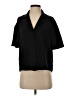 Express 100% Polyester Black Short Sleeve Blouse Size S - photo 1