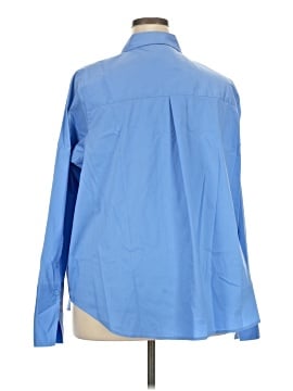 Universal Standard Long Sleeve Button-Down Shirt (view 2)