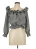 Hyfve Gray 3/4 Sleeve Blouse Size L - photo 1