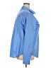 Universal Standard Solid Blue Long Sleeve Button-Down Shirt Size 22 - 24 - photo 4
