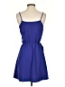 Leith 100% Polyester Solid Blue Cocktail Dress Size S - photo 2