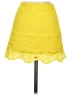 Unbranded Yellow Casual Skirt Size 23 waist (estimated) - photo 2