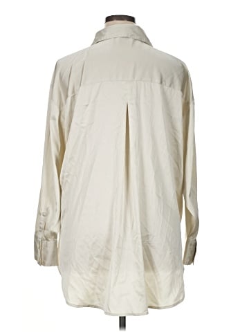 Open Edit Long Sleeve Button-Down Shirt (view 2)