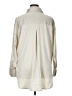 Open Edit Metallic Ivory Long Sleeve Button-Down Shirt Size 1X - photo 2