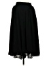 Reformation Solid Black Formal Skirt Size 2 - photo 1