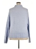 Nine West Solid Blue Turtleneck Sweater Size XXL - photo 2