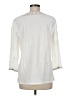 Eddie Bauer Ivory 3/4 Sleeve Blouse Size M - photo 2