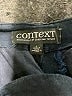 Context Black Linen Pants Size 6 - photo 7