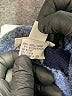 Talbots Argyle Blue Wool Cardigan Size M - photo 8
