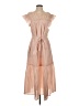 St.ROCHE Tan Casual Dress Size 10 - photo 1
