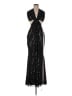 Mac Duggal 100% Polyester Black Cocktail Dress Size 8 - photo 1