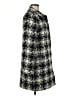 Pendleton 100% Virgin Wool Houndstooth Black Wool Coat Size 6 - photo 4