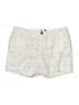 Old Navy 100% Cotton Paisley Ivory Shorts Size 6 - photo 1