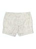 Old Navy 100% Cotton Paisley Ivory Shorts Size 6 - photo 2
