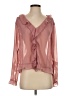 Lucy Paris Pink Long Sleeve Blouse Size S - photo 1