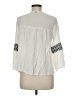 O'Neill 100% Rayon Ivory 3/4 Sleeve Blouse Size M - photo 2