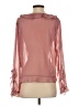 Lucy Paris Pink Long Sleeve Blouse Size S - photo 2