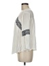 O'Neill 100% Rayon Ivory 3/4 Sleeve Blouse Size M - photo 5