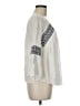 O'Neill 100% Rayon Ivory 3/4 Sleeve Blouse Size M - photo 4