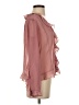 Lucy Paris Pink Long Sleeve Blouse Size S - photo 4