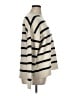 MNG Stripes Ivory Pullover Sweater Size XL - photo 4