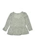 Cat & Jack Hearts Gray Pullover Sweater Size 3T - photo 2