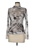 Unbranded Metallic Silver Long Sleeve Blouse One size - photo 1