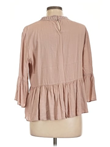 Kensie 3/4 Sleeve Blouse (view 2)