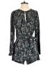 Intermix 100% Silk Teal Romper Size S - photo 1