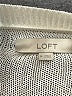 Ann Taylor LOFT 100% Acrylic Stripes White Pullover Sweater Size M - photo 7