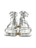 Tory Burch 100% Leather Silver Sandals Size 11 - photo 2