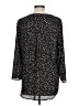 Les Serein 100% Polyester Animal Print Black 3/4 Sleeve Blouse Size L - photo 2