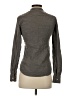Aglini 100% Cotton Gray Long Sleeve Button-Down Shirt Size 2 - photo 2