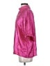 Unbranded 100% Polyester Metallic Pink 3/4 Sleeve Blouse Size S - photo 5
