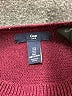 Gap Outlet Burgundy Pullover Sweater Size L - photo 7