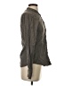 Aglini 100% Cotton Gray Long Sleeve Button-Down Shirt Size 2 - photo 4