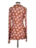 Free People Orange Long Sleeve Blouse Size M - photo 2