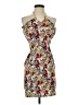 Leyva's Print Red Cocktail Dress Size S - photo 1